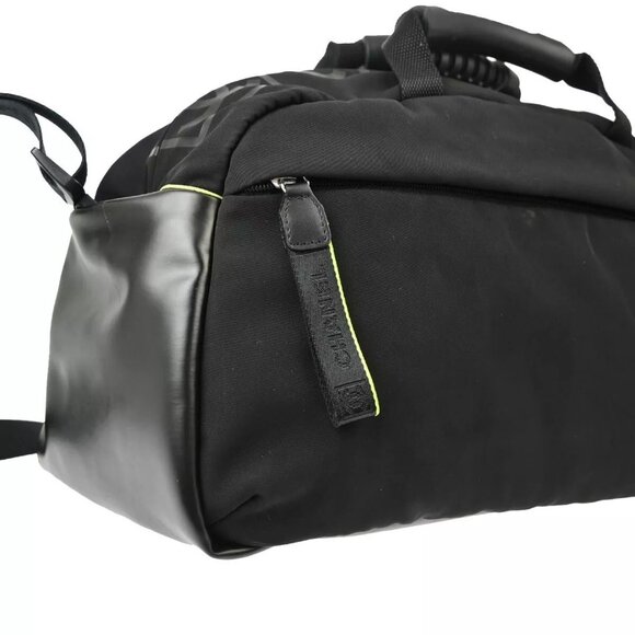 Chanel Black Nylon Sport Line 2way Gym Handbag - Picture 4 of 12